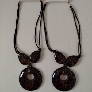 Leopard Print Necklace